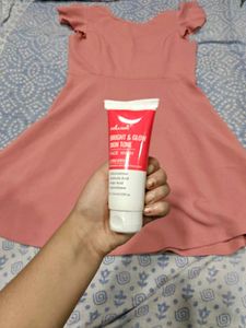 Chic Pink Fit &amp; Flare Dress and new facewash free