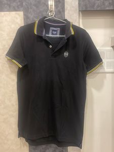 Men's Black Polo T-Shirt