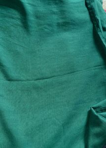 Elegant Emerald Green Saree