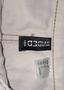 H&amp;M Light Beige Cargo Pants