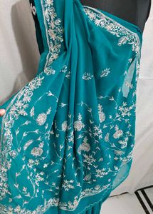 aari tari an zardozi hand work 💯 beautiful 😍
