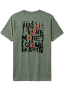 Men's Green Graphic T-Shirt