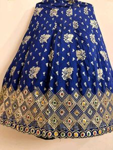 Royal Blue Lehenga Choli Set