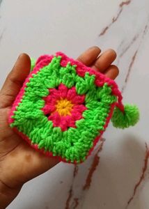 Handmade Crochet Pouch