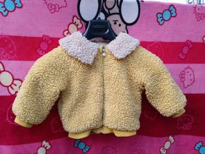 Cute Yellow Baby Jacket