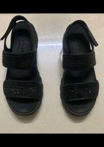 Black Skechers Sandals