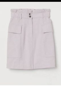 Light Pink Cargo Skirt