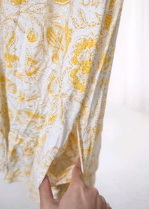 Yellow Floral Sundress (worn once)