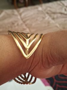 Gold-tone Cuff Bracelet