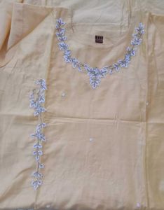 pant kurti suit silk based XXL size