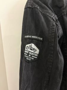 Men's Black Denim Jacket