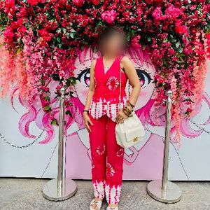 Vibrant Pink Tie-Dye co-ord Set