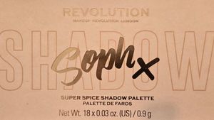 Revolution Sophx Eyeshadow Palette