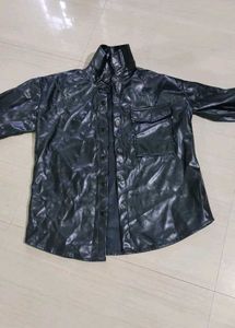 Black Leather Jacket 🧥
