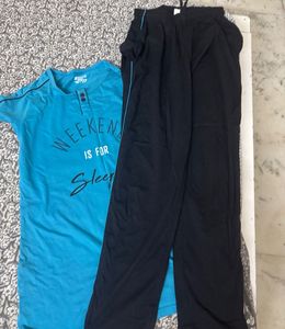 Comfortable Blue Sleep nightsuit