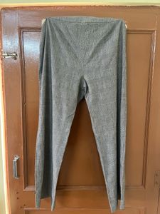 Gray Plaid Trousers