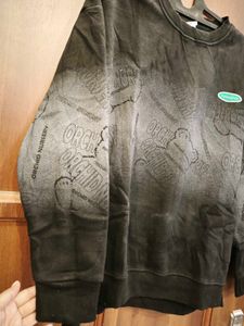 Oversized Graphic Print Sweatshirt