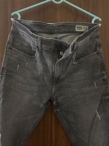 BUDA JEANS CO Original Men Grey Distressed Jean