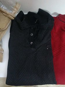 Black Polka Dot Shirt any 1