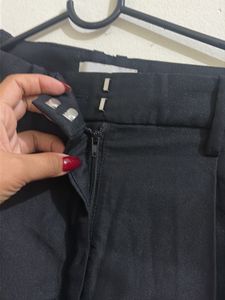 Classic Black Wide-Leg Pants