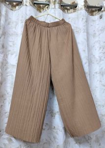 Pleated Palazzo Pants