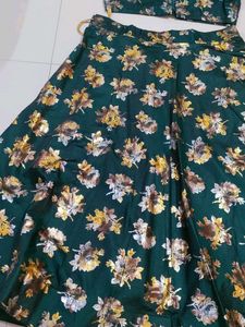 Beautiful Floral Print Lehenga