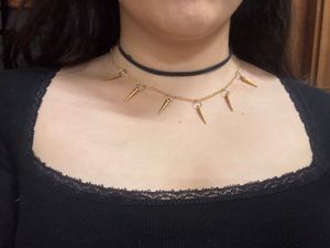 Layered Spike Necklace