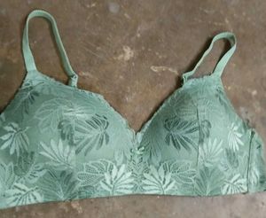 Light Green Lace Bra