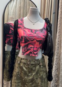 Rare Find High Risk Hottie Corset Top