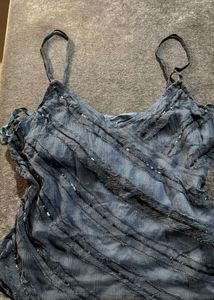 Stylish Sequin Embellished Cami Top