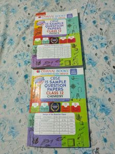 Oswaal Books Class 12 Physics & Chemistry