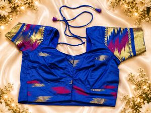 Vibrant Blue Ethnic Blouse💙💖