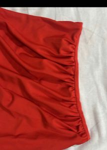 H&amp;M DATE PERFECT Red one shoulder Top