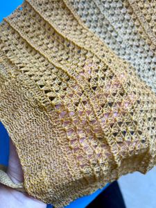🧵 HANDMADE Crochet Tote Bag |