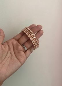 Elegant New Beaded Bangles Set