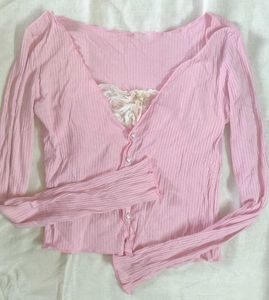 Pink NEWME top 🧁