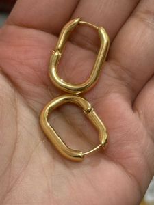 Palmonas Gold Hoop Earrings