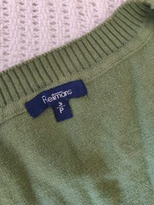 Green Knitted Tank Top