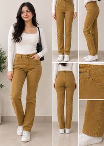 Stylish Brown Corduroy Pants