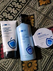 Plum Coconut Milk & Peptides Hair Care Set