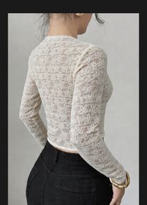 Elegant White Lace Blouse