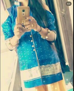 Elegant Blue Kurta