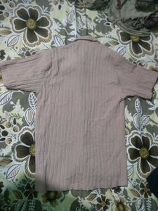 Men's Textured Short Sleeve Shirt