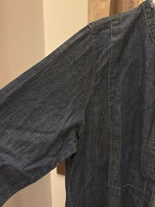 denim long outer +dress