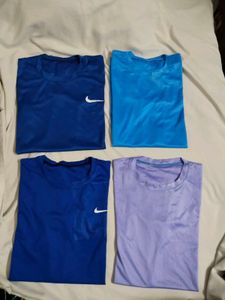 set of 4 Unisex Dri-Fit T-Shirts