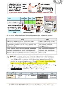 Mrunal Economy Notes PCB : 11 (2024-25)