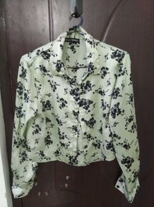 Floral Print Crop Top