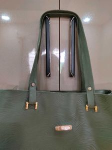 Stylish Green Tote Bag