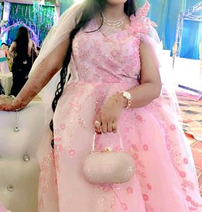 Pink barbie ball gown