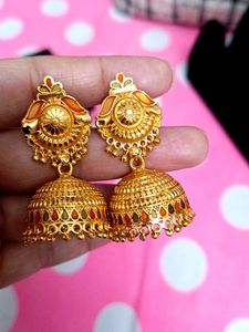 Gold Plated Indian Jewelry Set combo